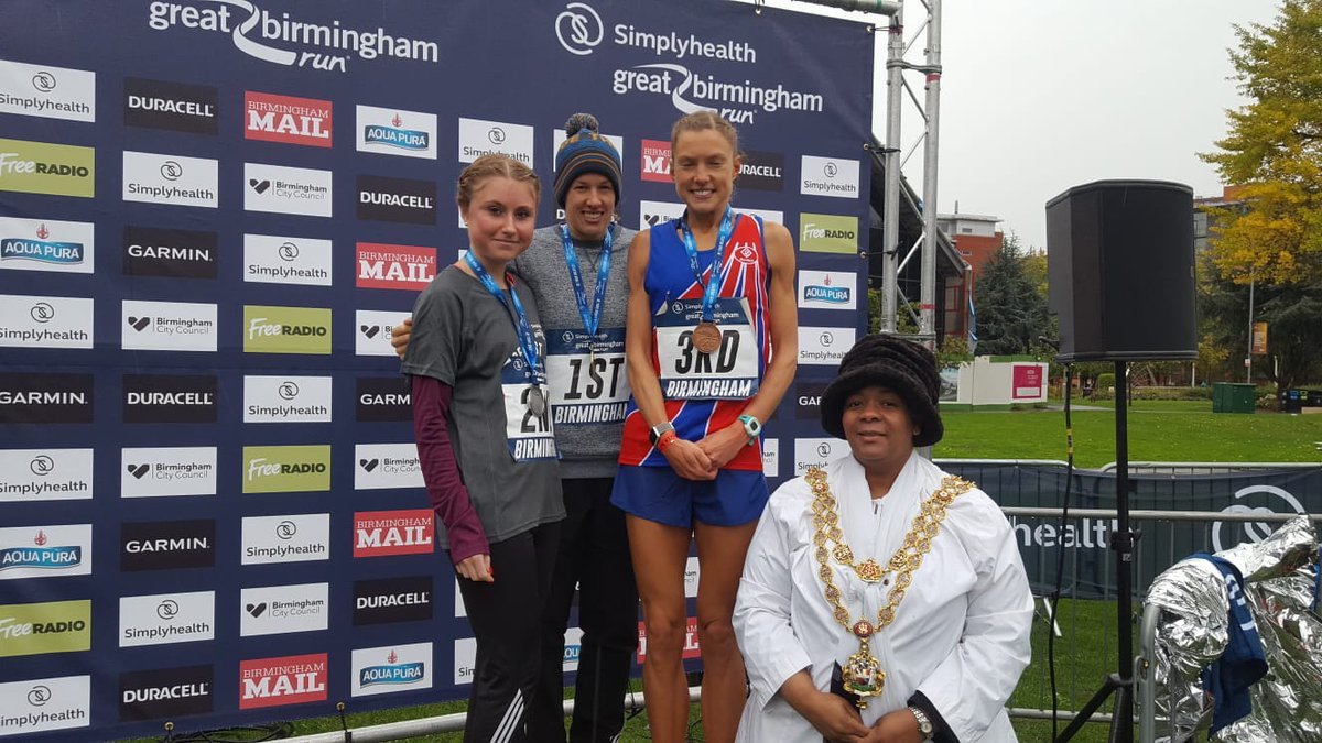 Great Birmingham Run top 3 women