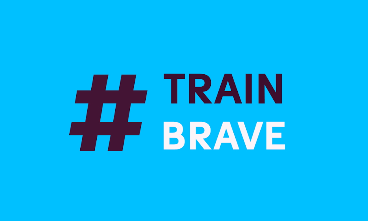 #TrainBrave logo