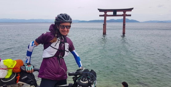 Holly Page bike Japan