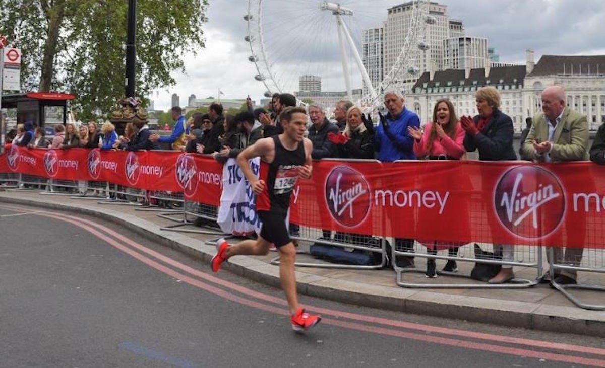 Ben Johnson London Marathon 2