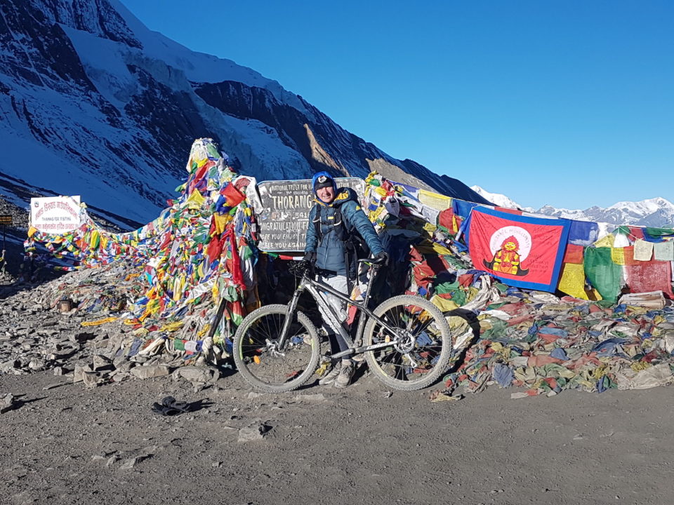 Holly Page Biking Nepal