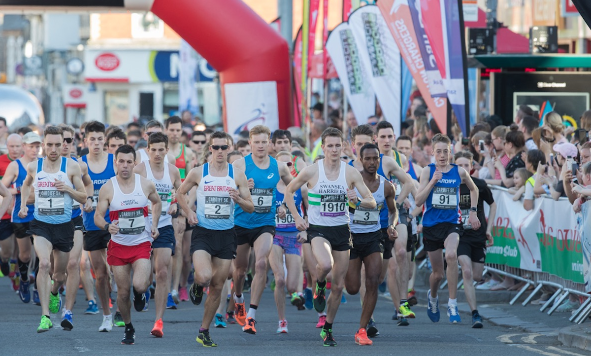 Cardiff 5k Race For Victory Start