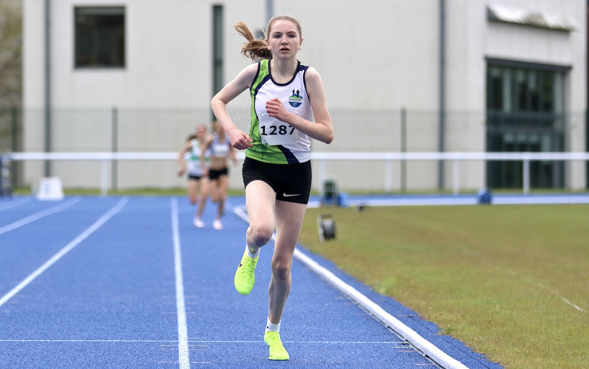 Women’s 3000 – Clodagh Gill of Moy Valley AC